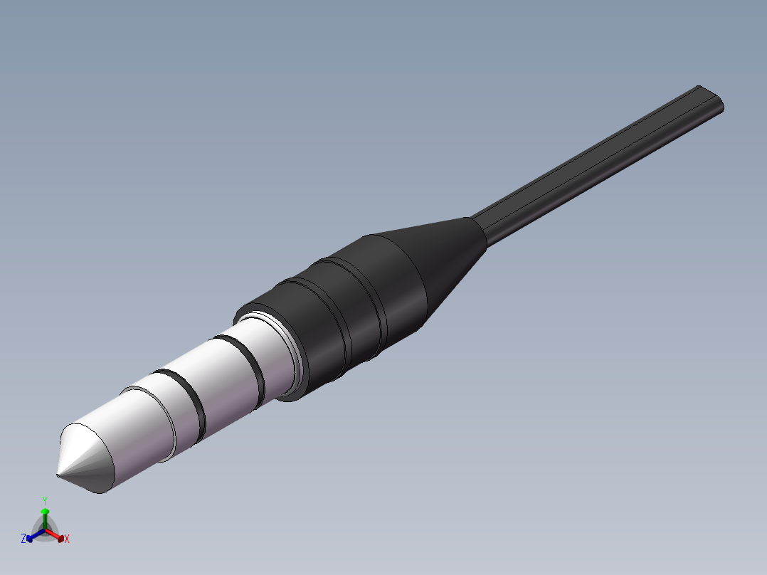 电子元件正等轴测图
