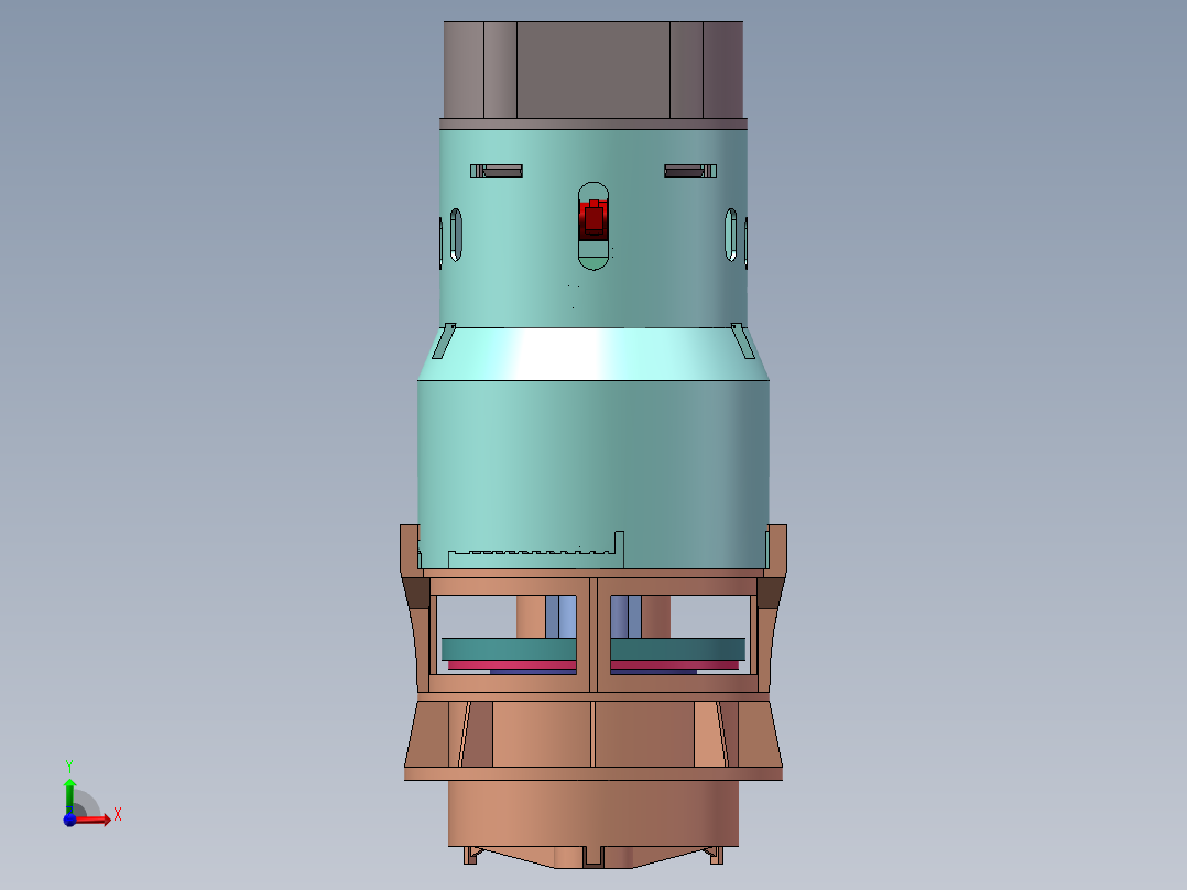 马桶排水阀--621693--10前视图