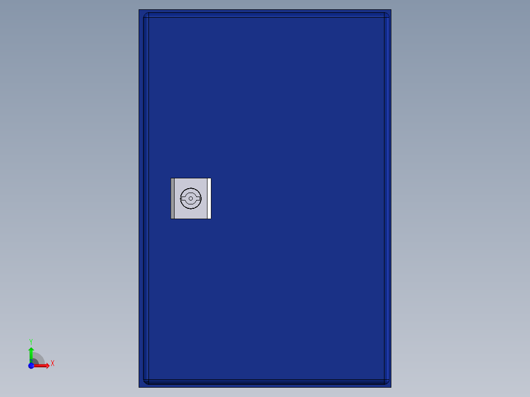 (300x200x120)电箱前视图