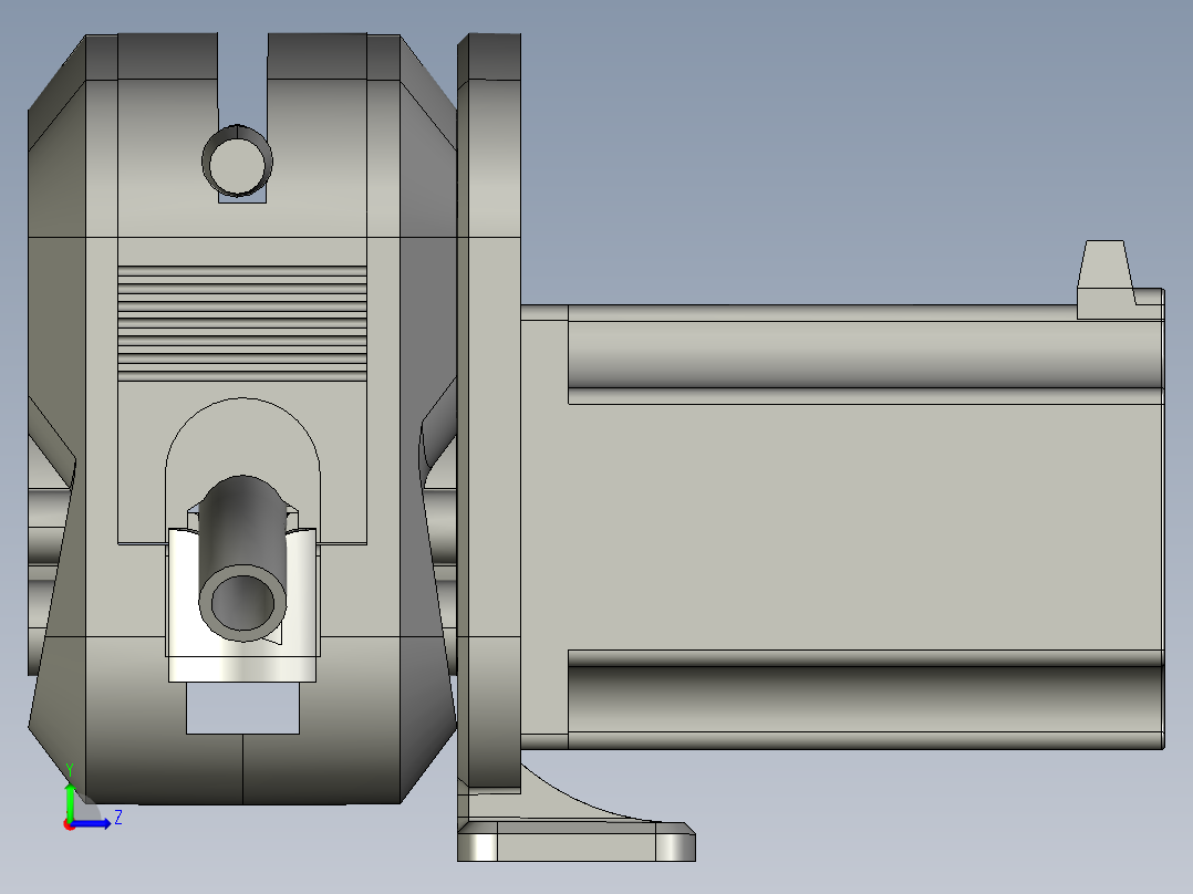 1KKTS-L模型左视图