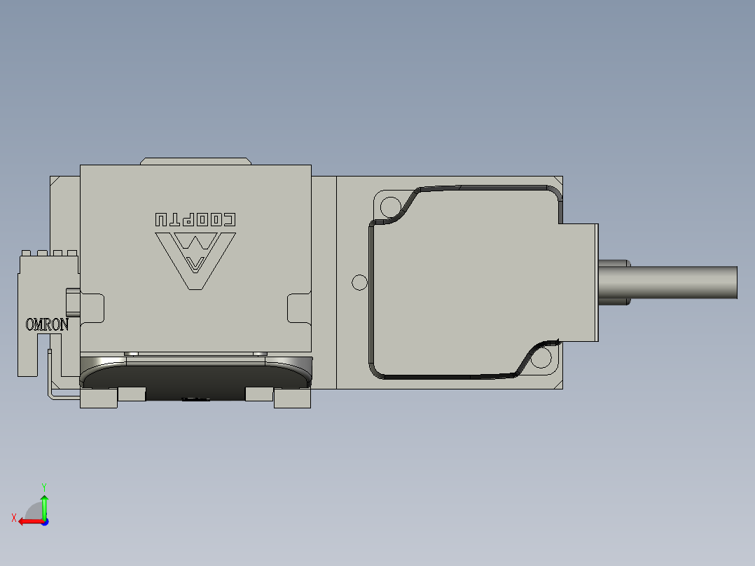 TGS5-BL-100W伺服电机后视图