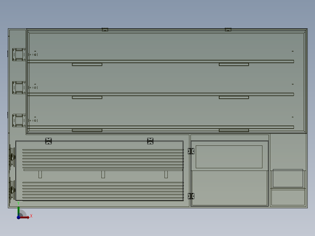 护垫自动售货机前视图
