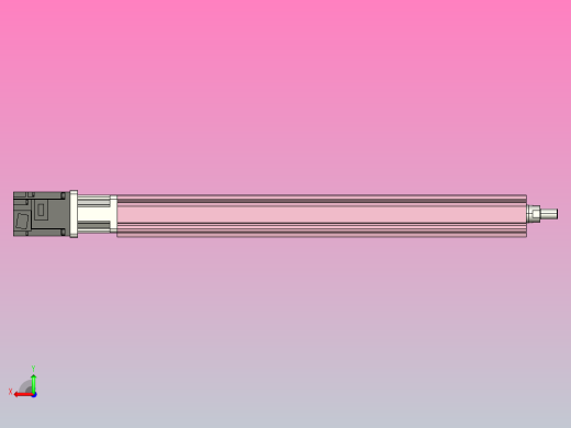 MTC32-450-P#-D-M200W MTC32电缸 200伺服电机直连后视缩略图