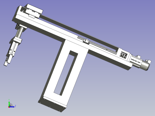 铁心来料夹取机构SLASCTSLDAS左视缩略图