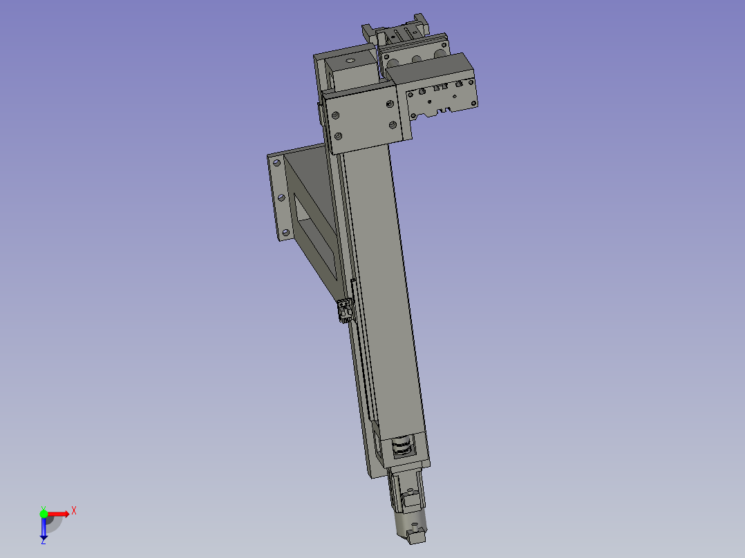 铁心来料夹取机构SLASCTSLDAS俯视图