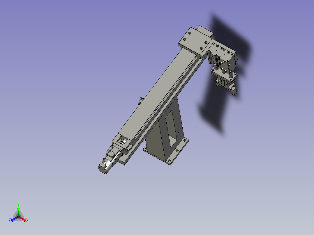 铁心来料夹取机构SLASCTSLDAS正等轴测图