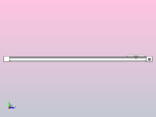 伺服电机集成皮带传动直线执行器TPA-OCB-80-140-L1850-DR-J60-N3左视缩略图