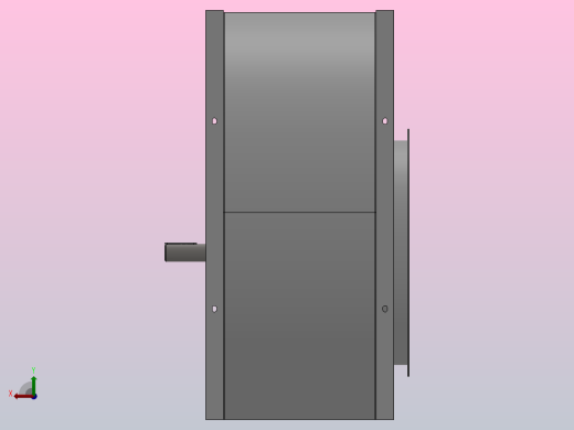 SYQS-E离心风机[SYQS-630E]亿利达左视缩略图