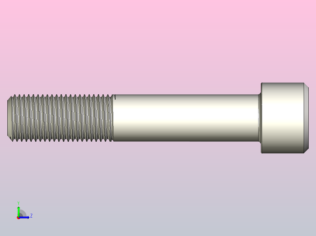 DIN_EN_ISO_4762_M56x300.ipt内六角螺钉左视图
