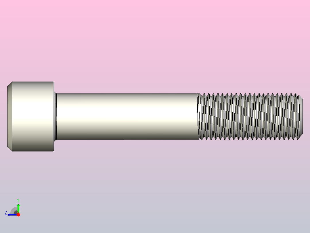 DIN_EN_ISO_4762_M56x300.ipt内六角螺钉右视图