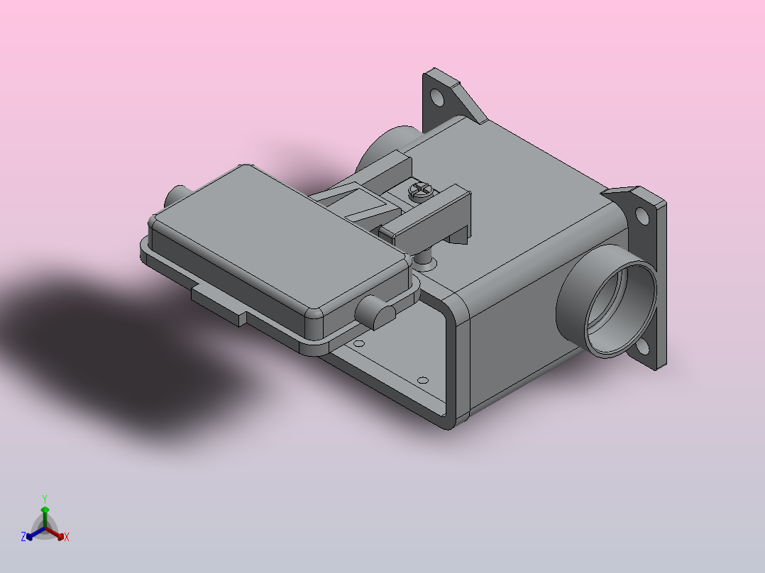 配电配件图纸13正等轴测图