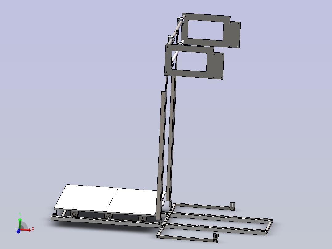01-00预码纸机构主视图