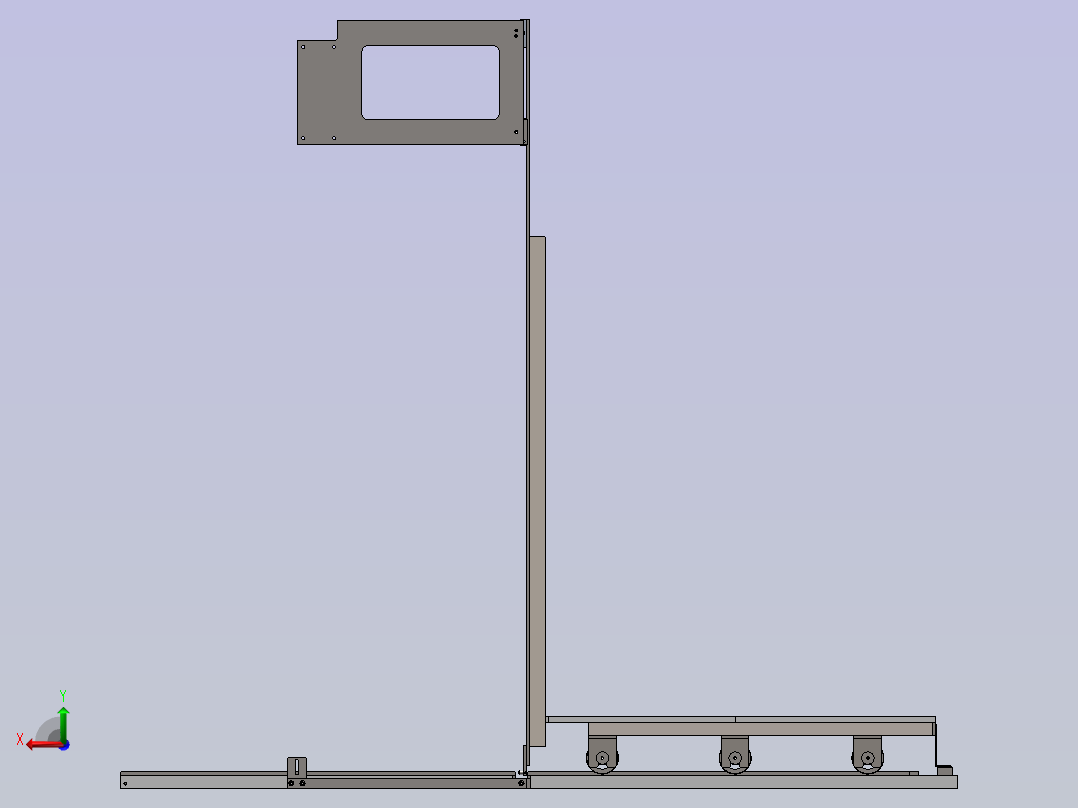 01-00预码纸机构后视图