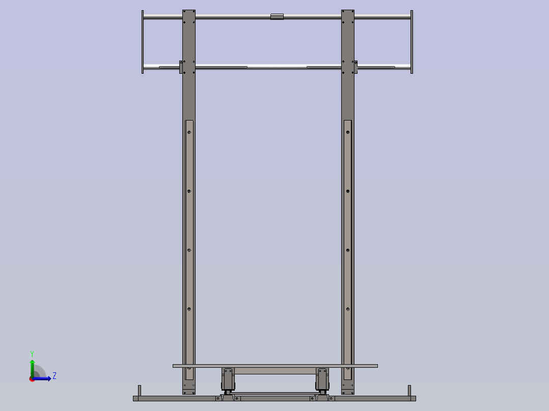 01-00预码纸机构左视图