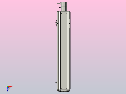 SYS13-600-BC-200W滚珠花健、支撑座、滚珠丝杠、交叉导轨、直线模组俯视缩略图