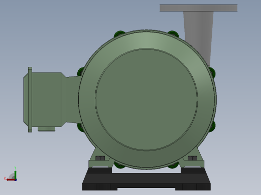 CQB型法兰式氟塑料合金磁力泵[CQB32-20-110F]后视缩略图