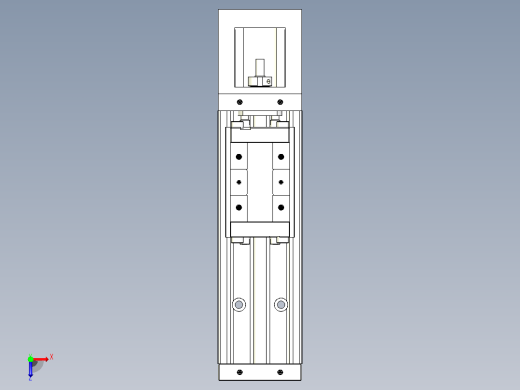 钢基模组TPA-KSR-5002C-150A1-M-F0俯视缩略图