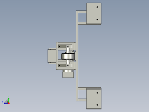 包装设备推料机构右视缩略图