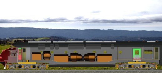 荷兰铁路欧洲快车模型3D图纸 Solidworks设计 附工程图缩略图