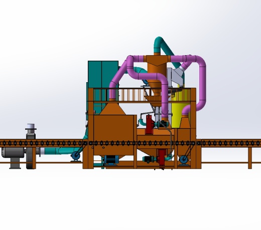 通过式双面抛丸机设计缩略图