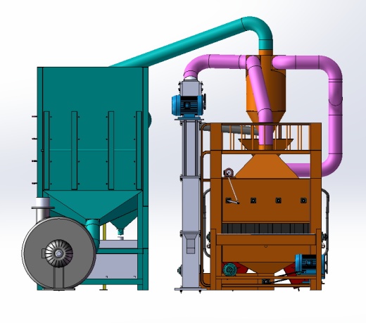 通过式双面抛丸机设计缩略图