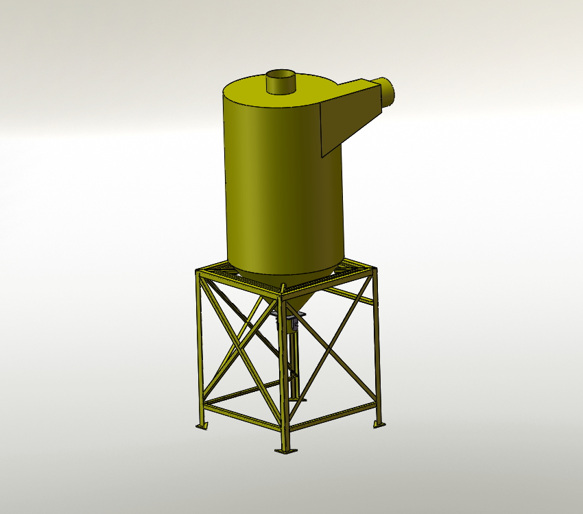 通过式双面抛丸机设计