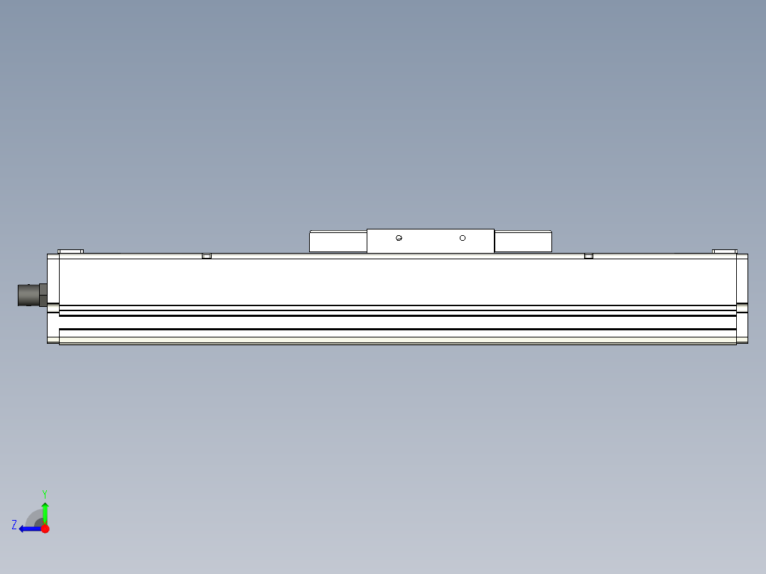 Toyo东佑达直线模组-ECH14-100-M+煞車-C4反右视图