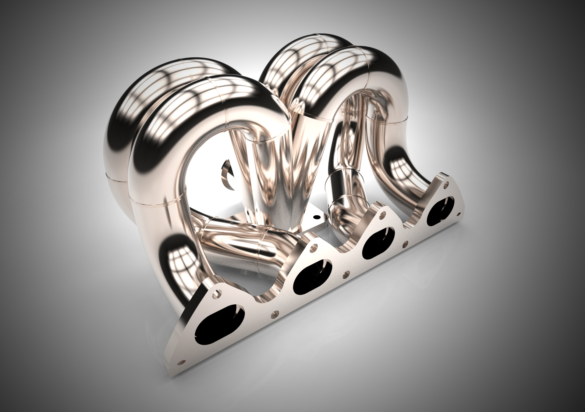 拉姆喇叭排气歧管