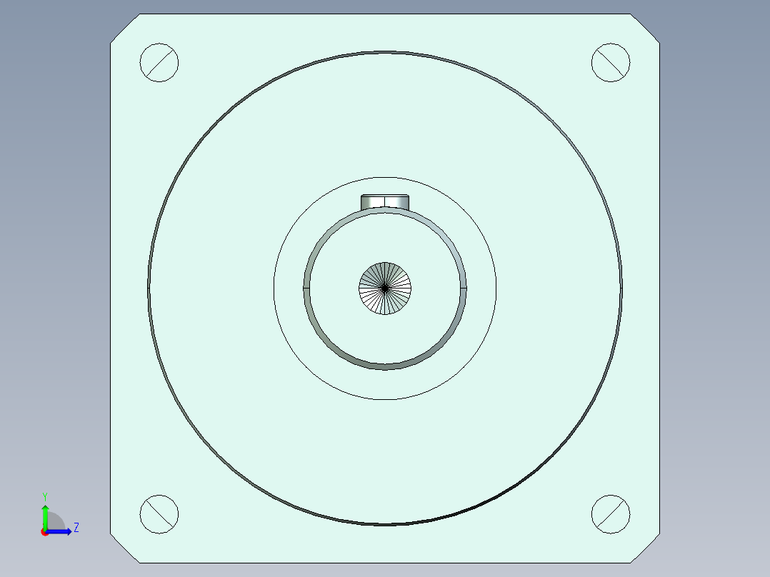直齿PLX180-L3 42-114.3-200-M12-ZJ.stp左视图