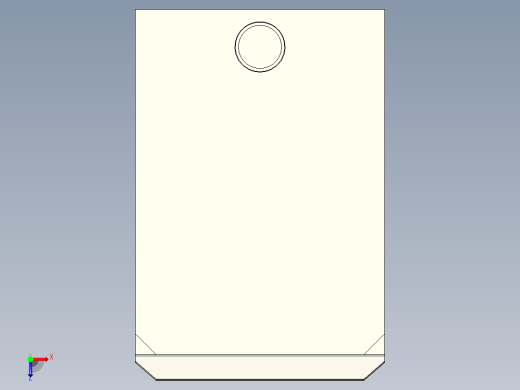 小型柴火壁炉 INV DXF PDF俯视缩略图