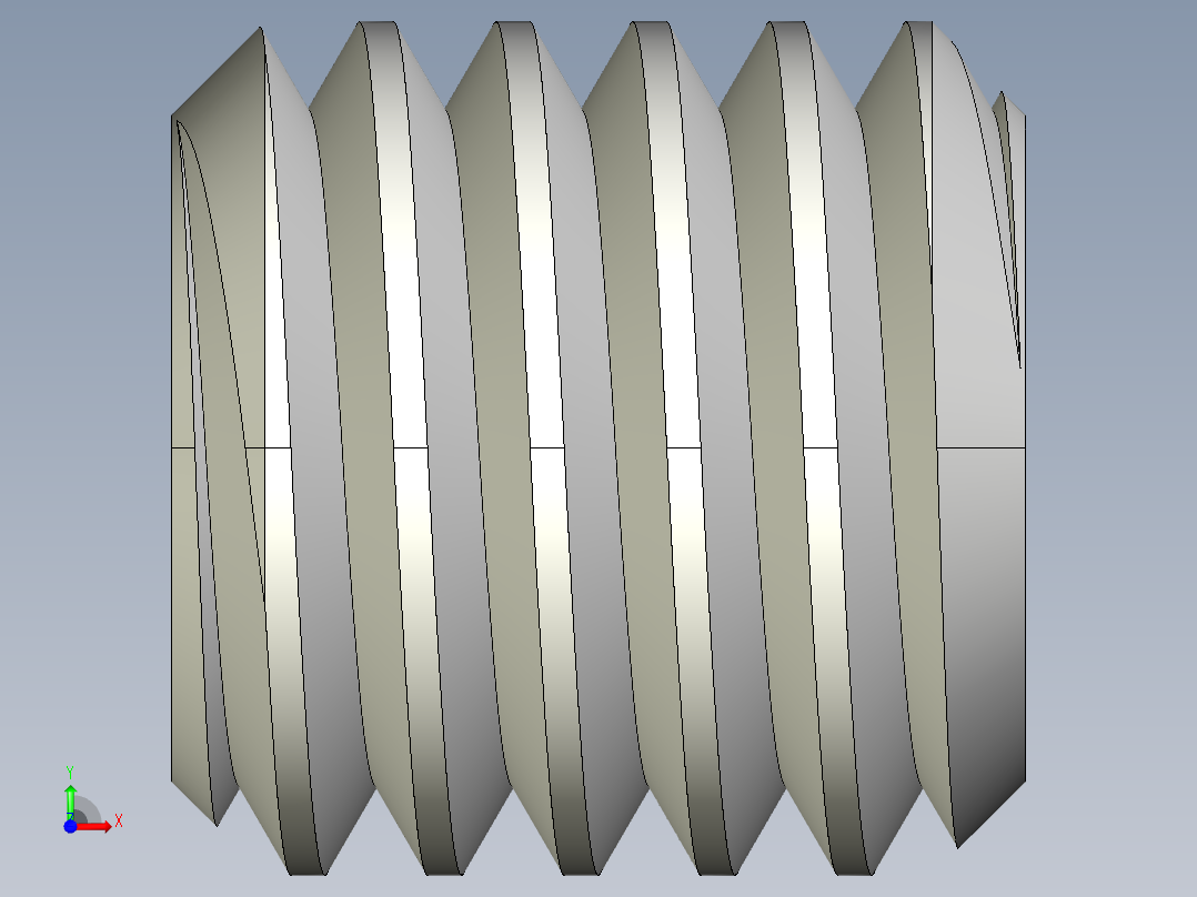 DIN 913-ISO 4026 固定螺钉-M5 L=5.STEP前视图