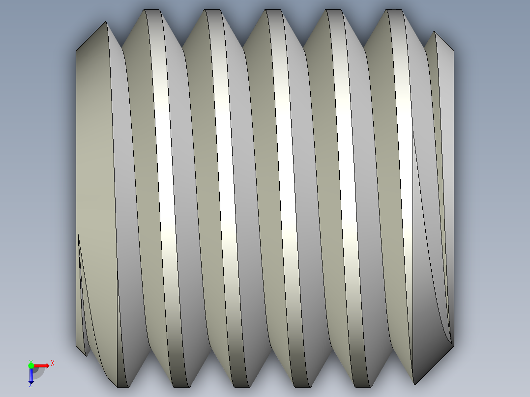 DIN 913-ISO 4026 固定螺钉-M5 L=5.STEP俯视图