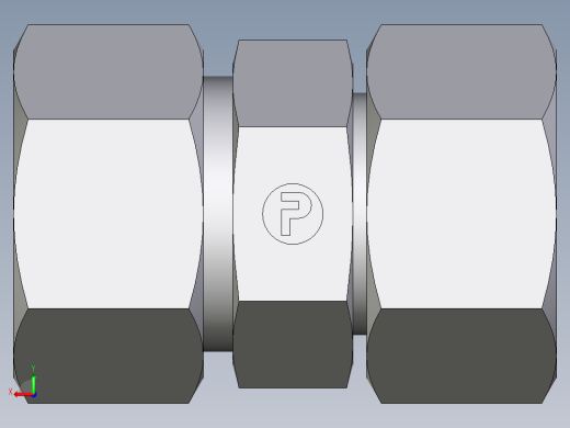 卡套式工业通用硬管接头EO_Distance_piece_adapter_DA30SCF后视缩略图