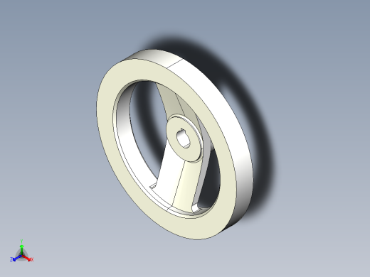 鋁合金手輪(無把手)2461-3D多系列多零件图纸模型