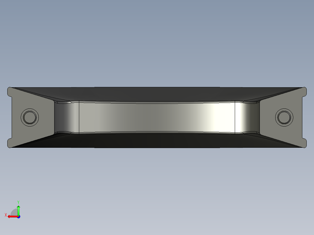 取手(塑膠)BP(B)-3D多系列多零件图纸模型后视图