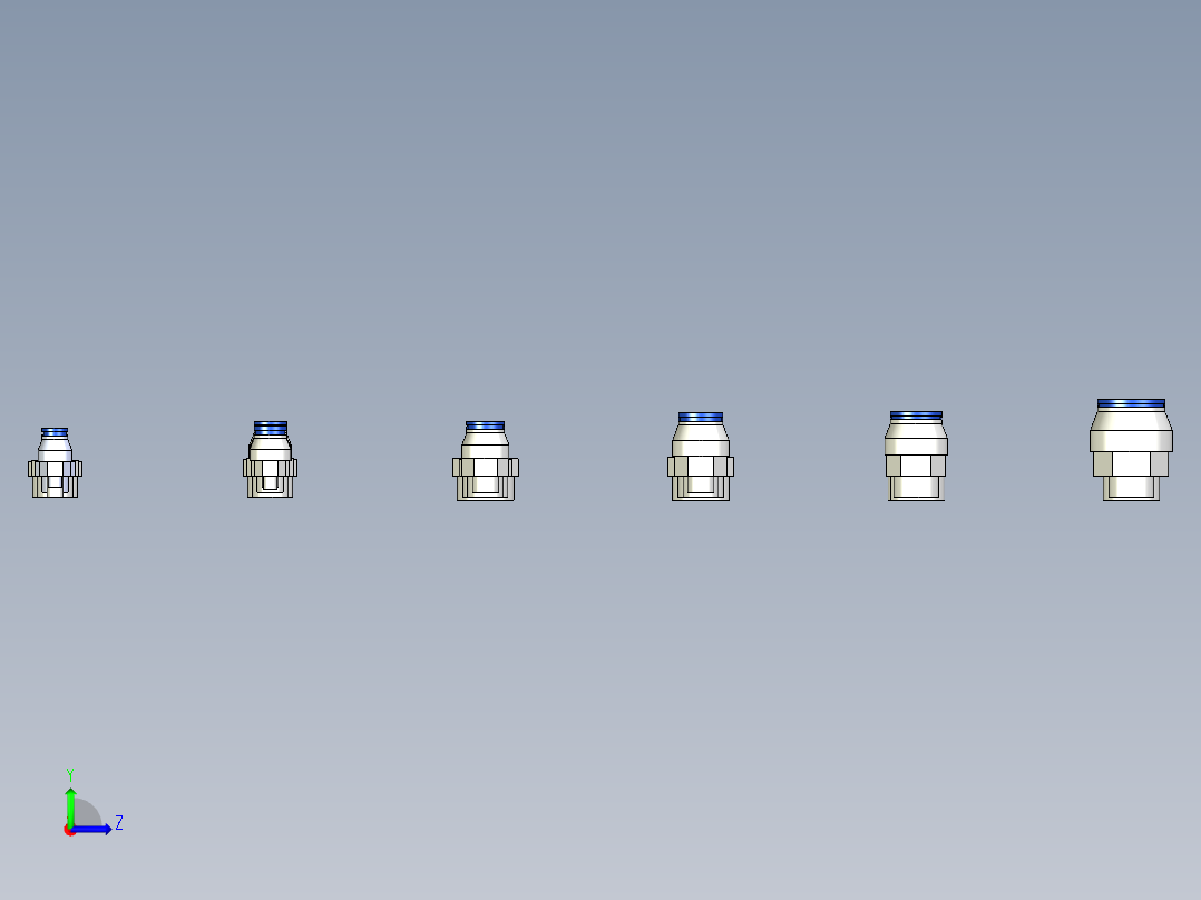 CONEXÃO RETA.IGS左视图