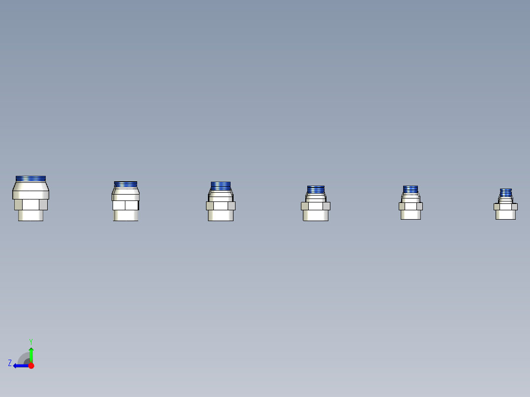 CONEXÃO RETA.IGS右视图