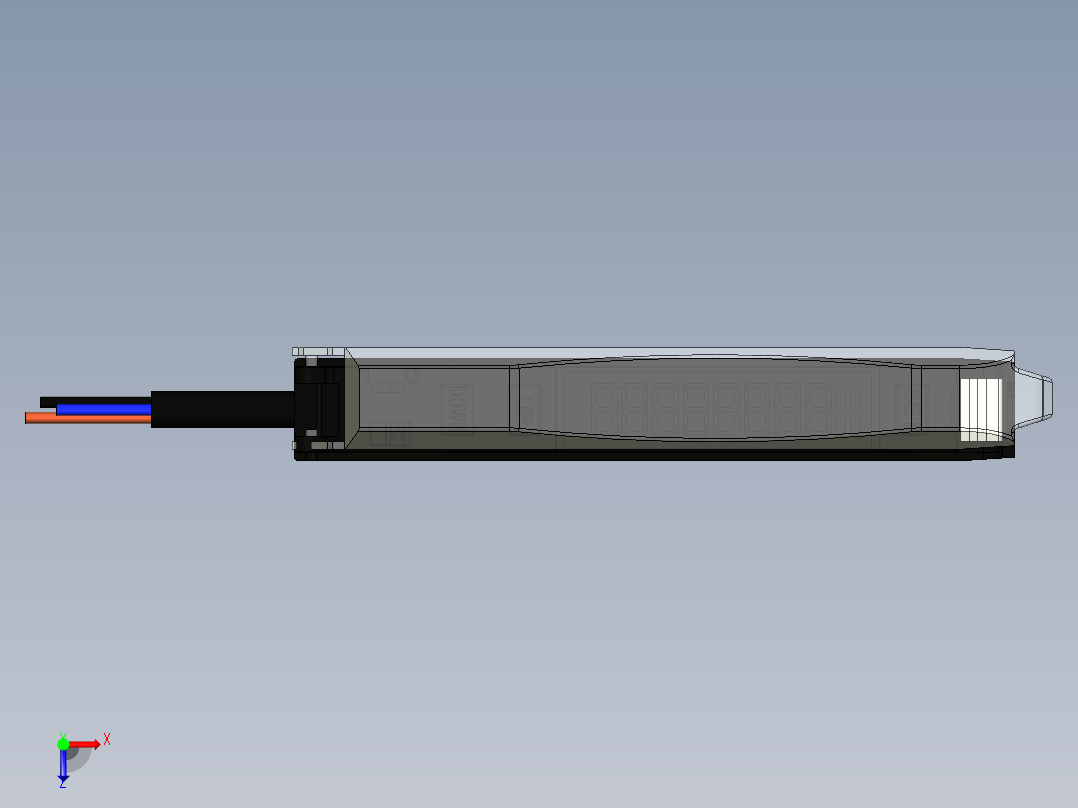 FS-N18P ER2-22HP光纤放大器传感器俯视图