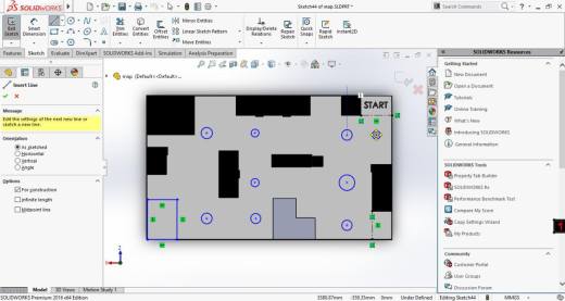 麦克纳姆轮工业机器臂车3D模型图纸 Solidworks设计缩略图