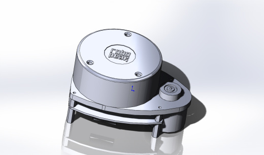 麦克纳姆轮工业机器臂车3D模型图纸 Solidworks设计缩略图