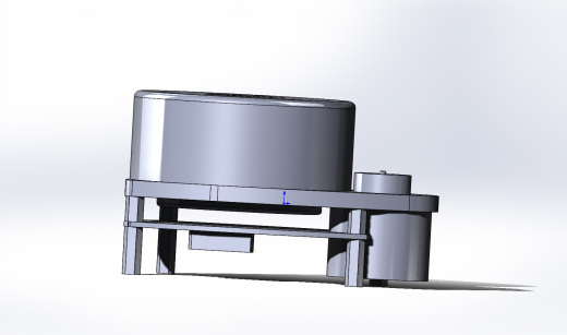 麦克纳姆轮工业机器臂车3D模型图纸 Solidworks设计缩略图