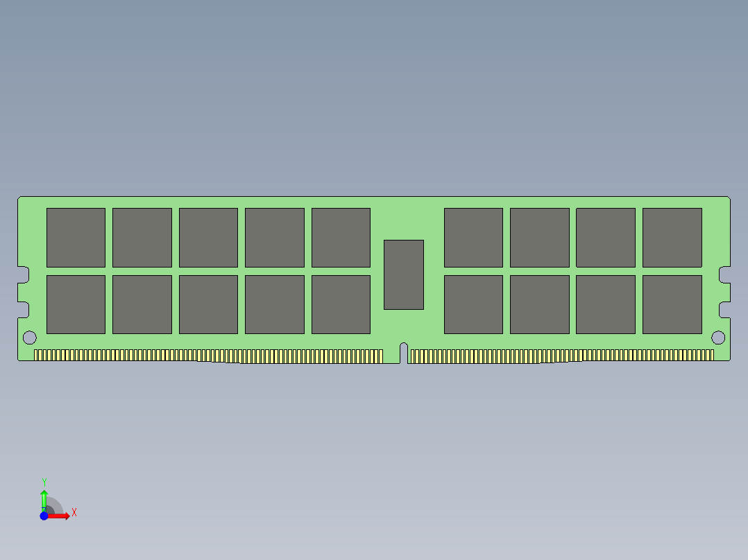 内存条 (9)前视图