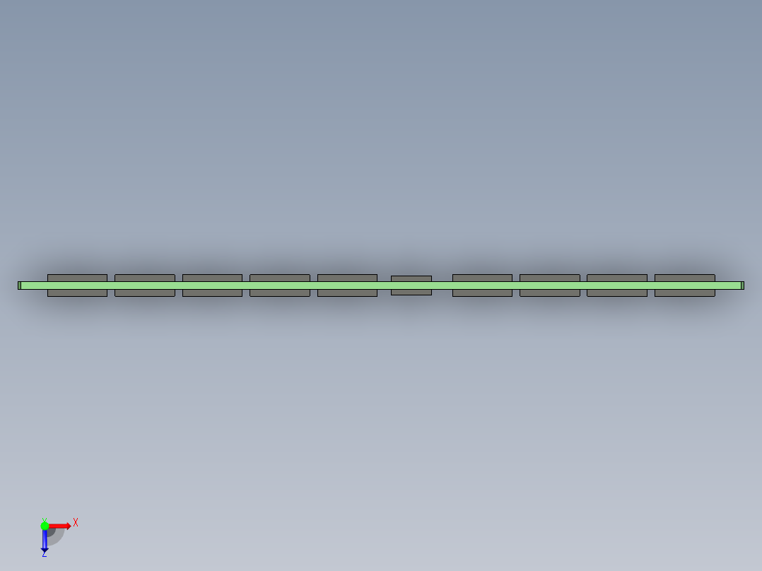 内存条 (9)俯视图