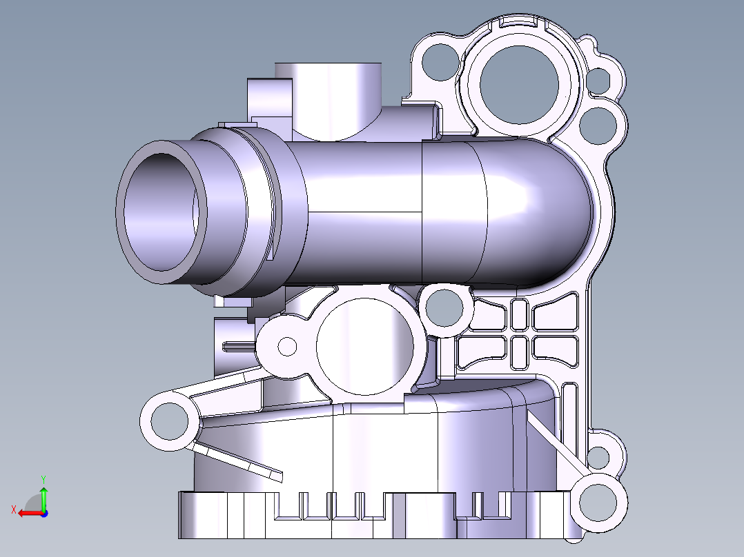 大型塑胶件设计参考模型-injection-mold-example-42后视图