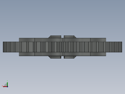 3649 Old GreyTechnic Gear 40 Tooth.sldprt后视缩略图