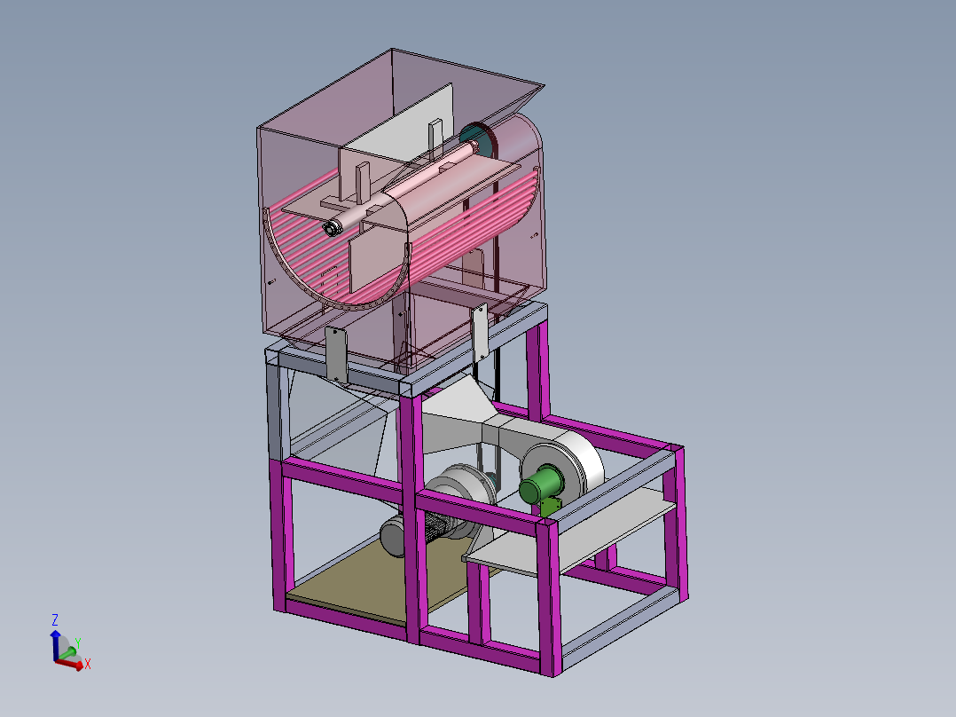 花生剥壳机的设计【含图和文档】