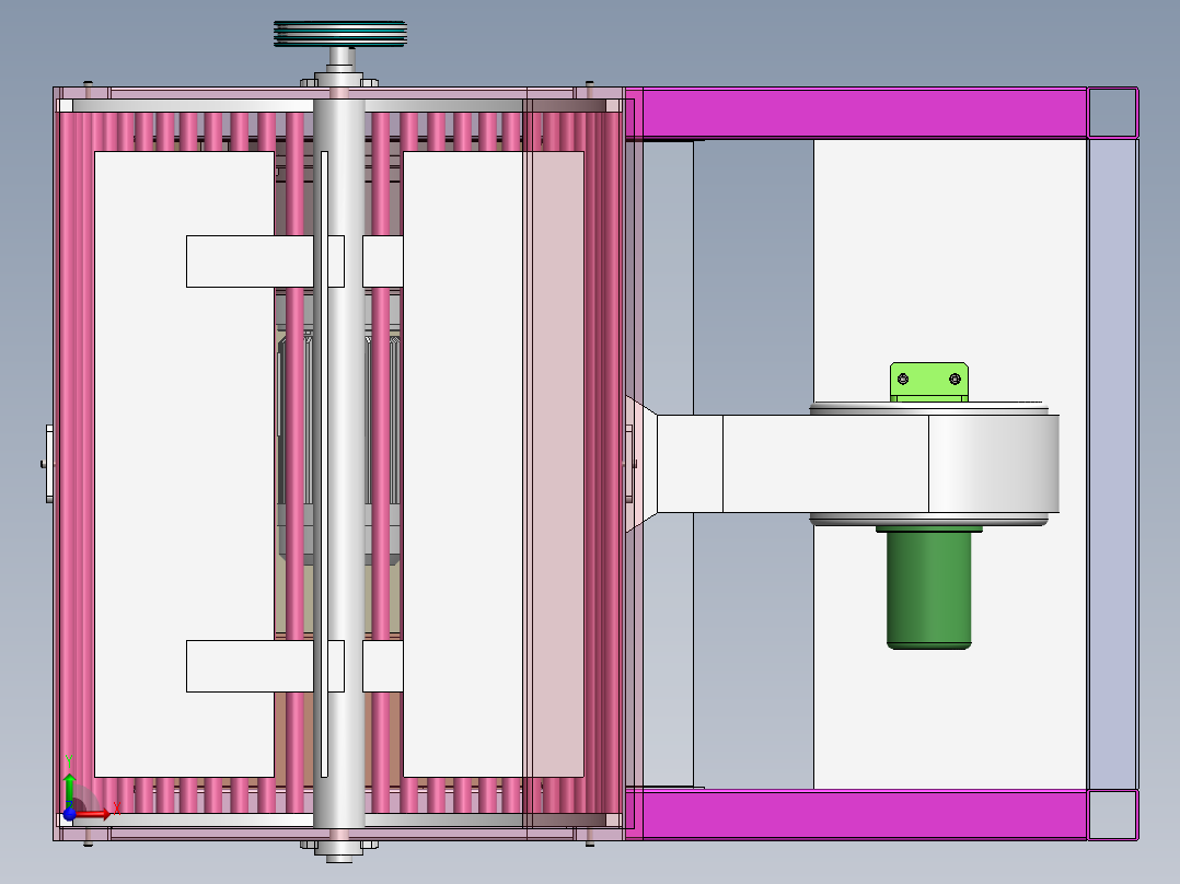 花生剥壳机的设计【含图和文档】前视图