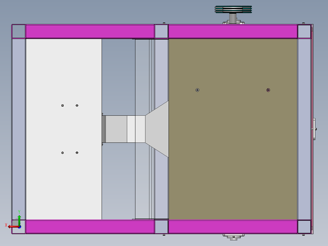 花生剥壳机的设计【含图和文档】后视图