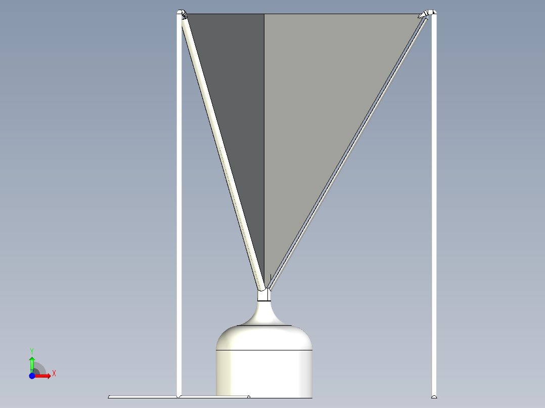 雾气淡水收集器   Inventor STEP前视图