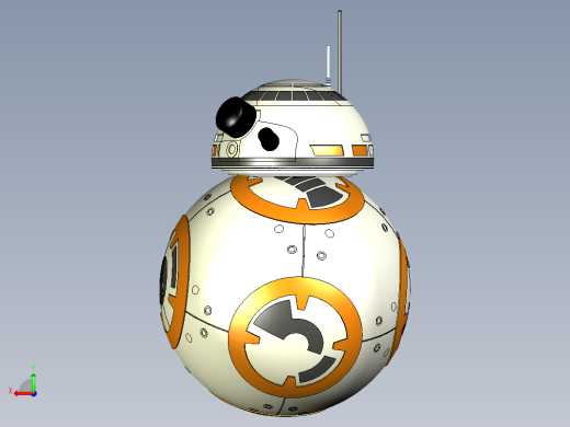A2004941-星球大战：原力觉醒：BB-8 机器人后视缩略图